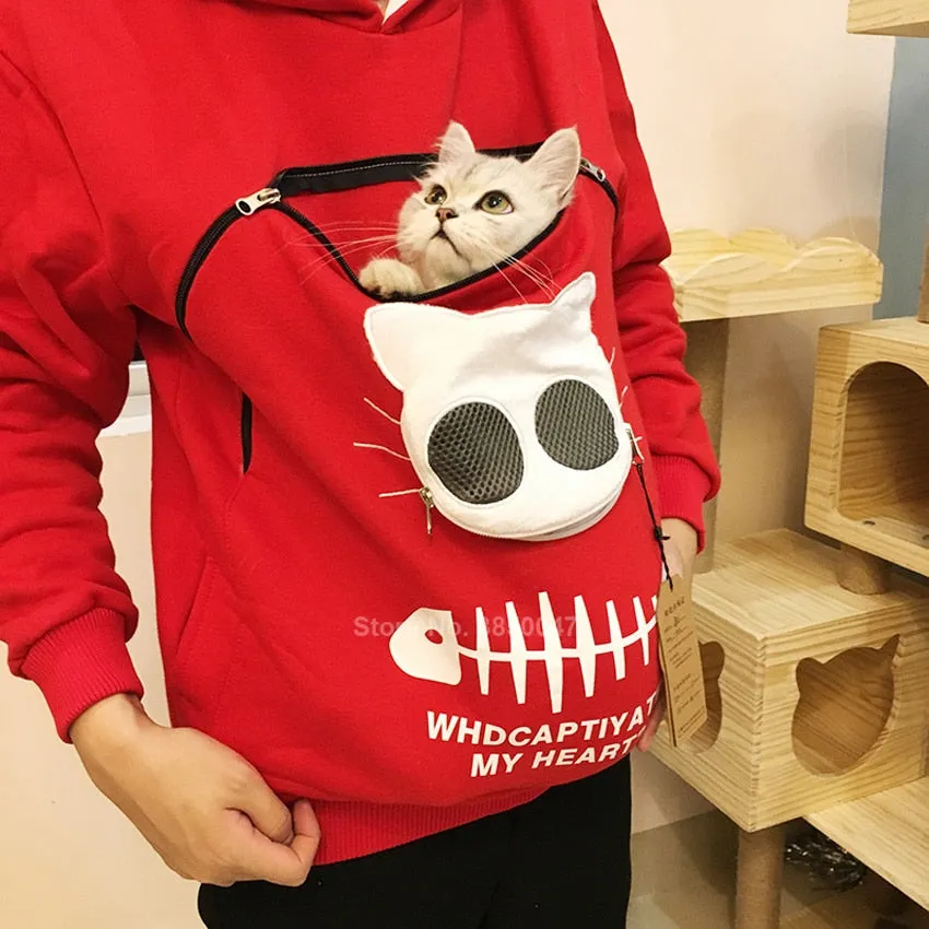 Kitty Carrier Pullover