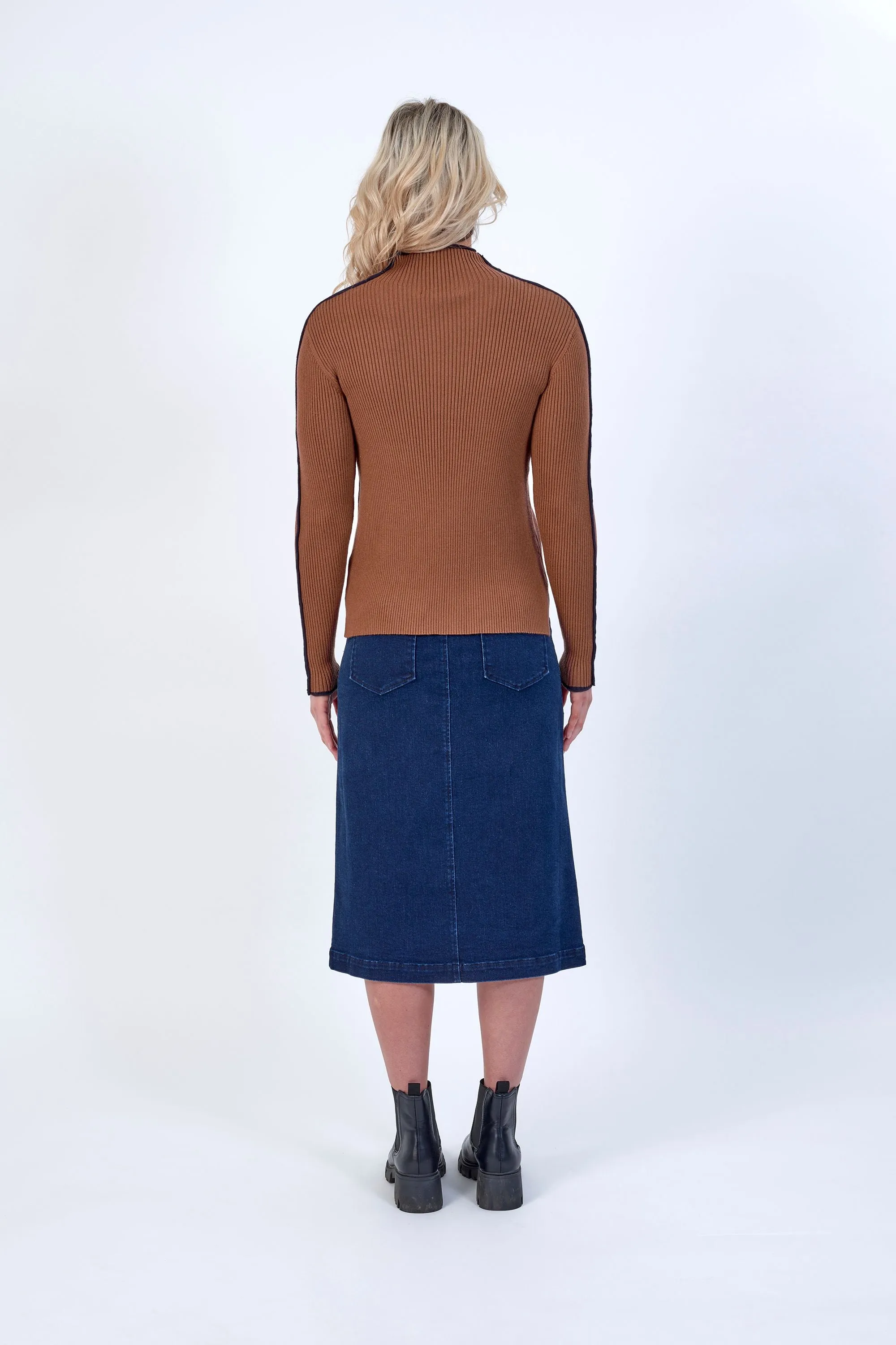 Koa Skirt - Dark Blue