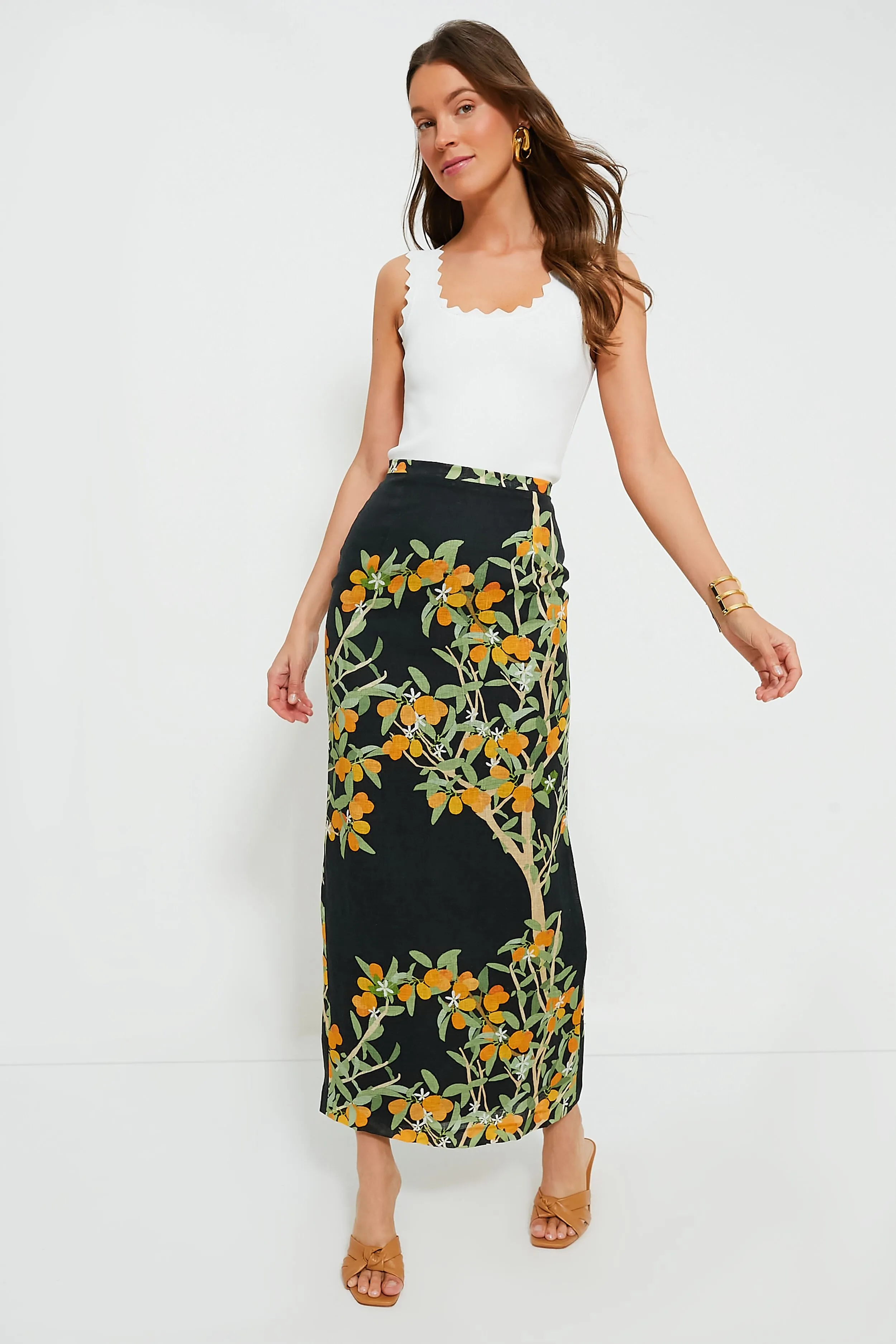 Kumquat Norma Skirt