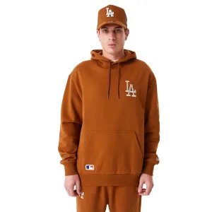 La Dodgers League Essential Oversized Brown Hoodie