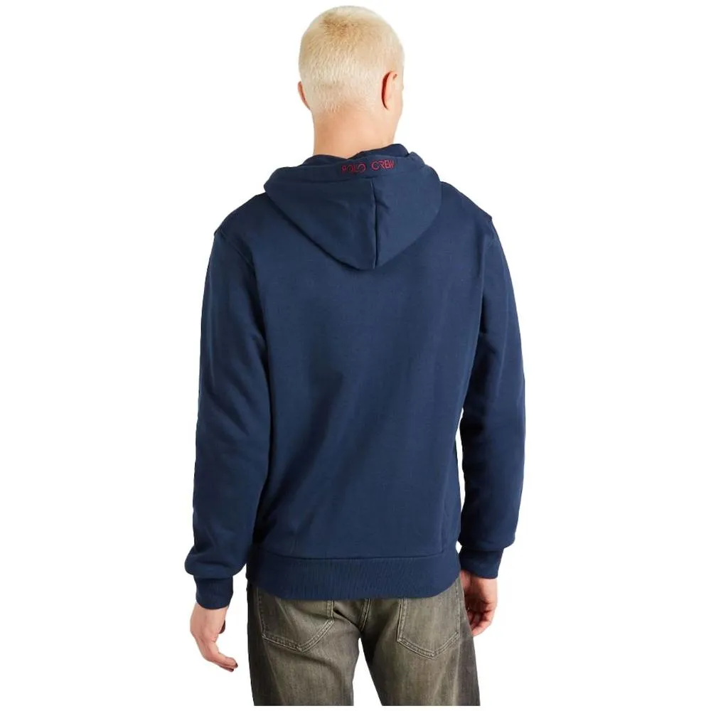 La Martina Elegant Full Zip Cotton Hoodie