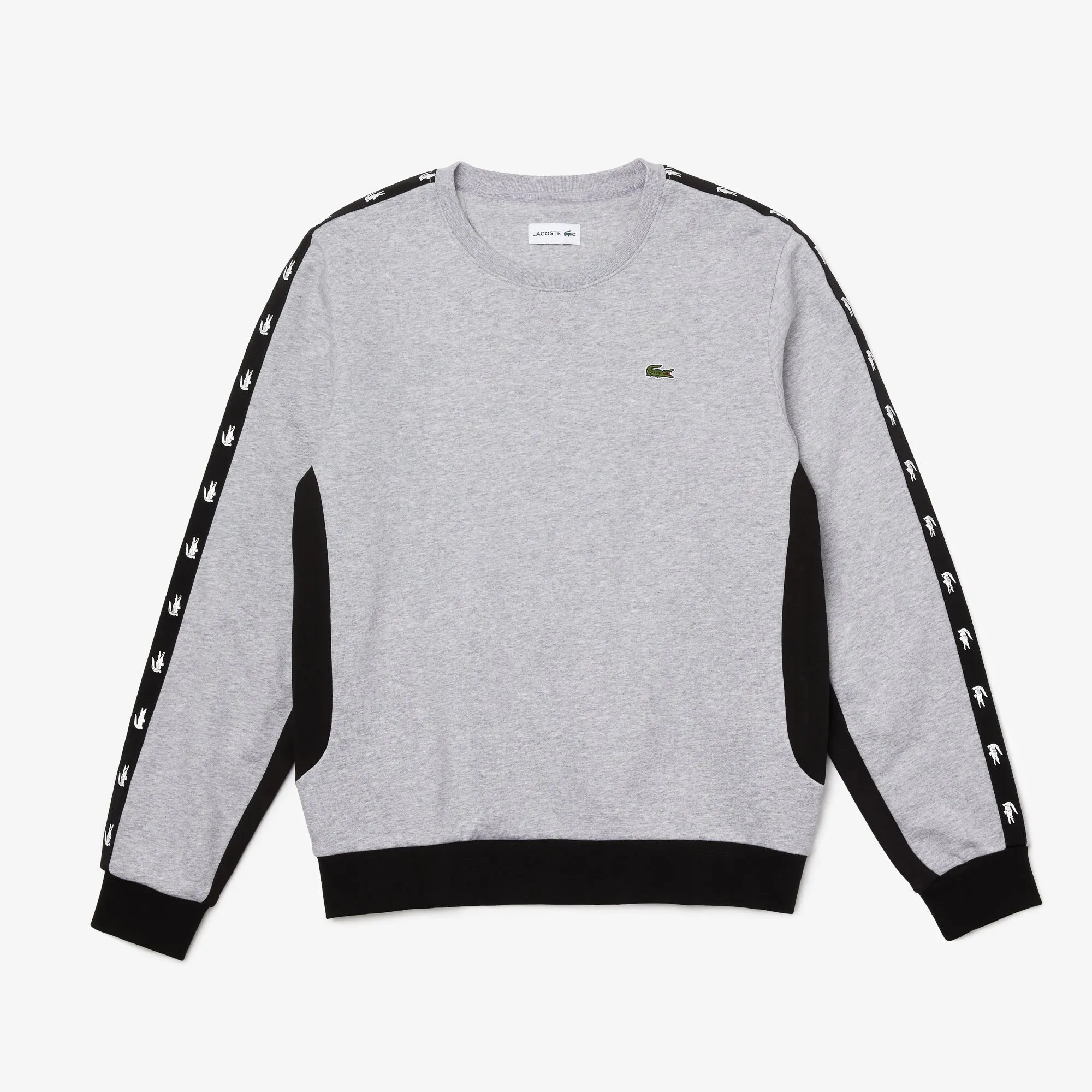 Lacoste Men’s Crew Neck Colorblock Fleece Sweatshirt