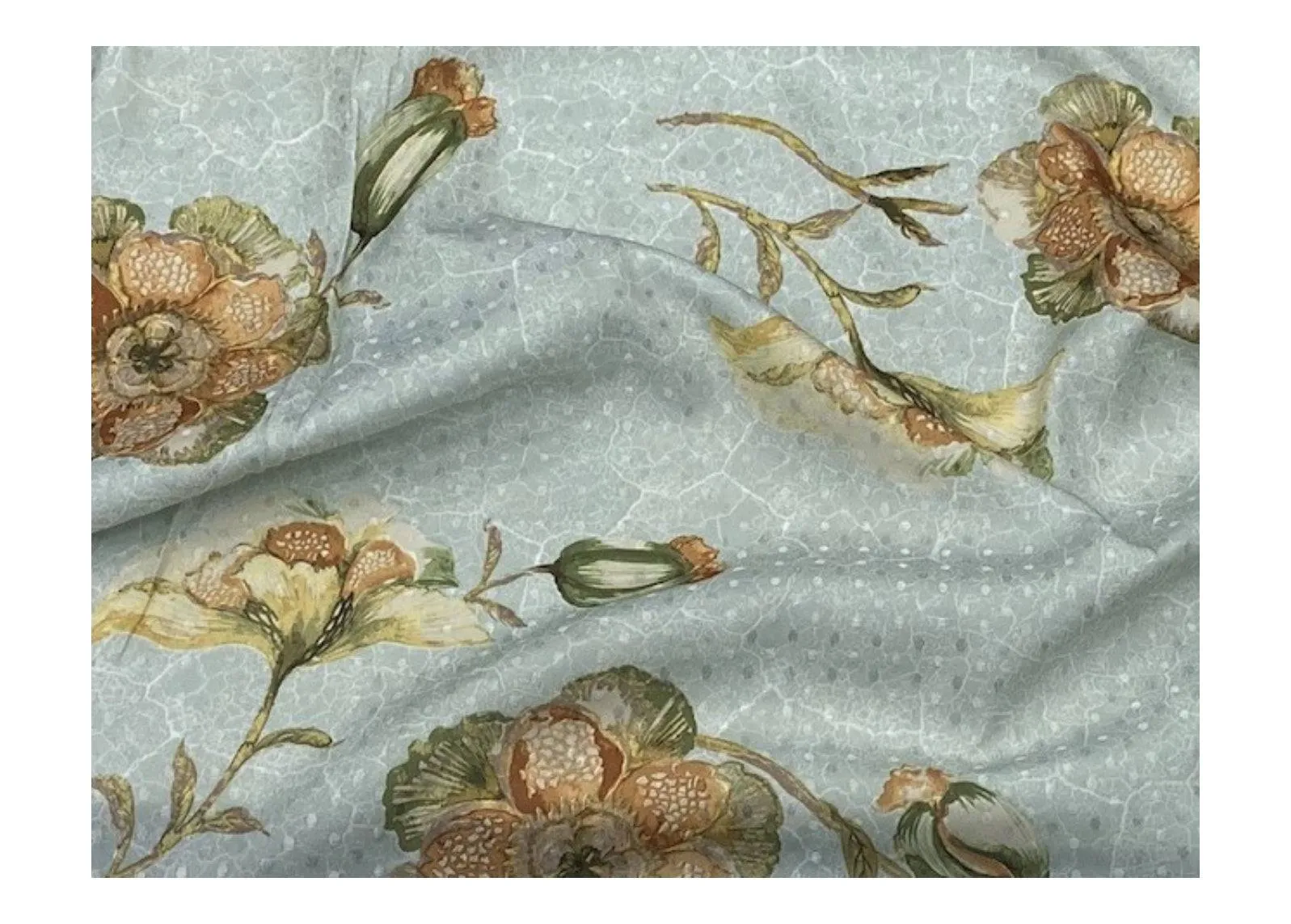 Large Floral - Dobby Jacquard