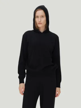 Lemme Nero Cashmere Mix Hoodie