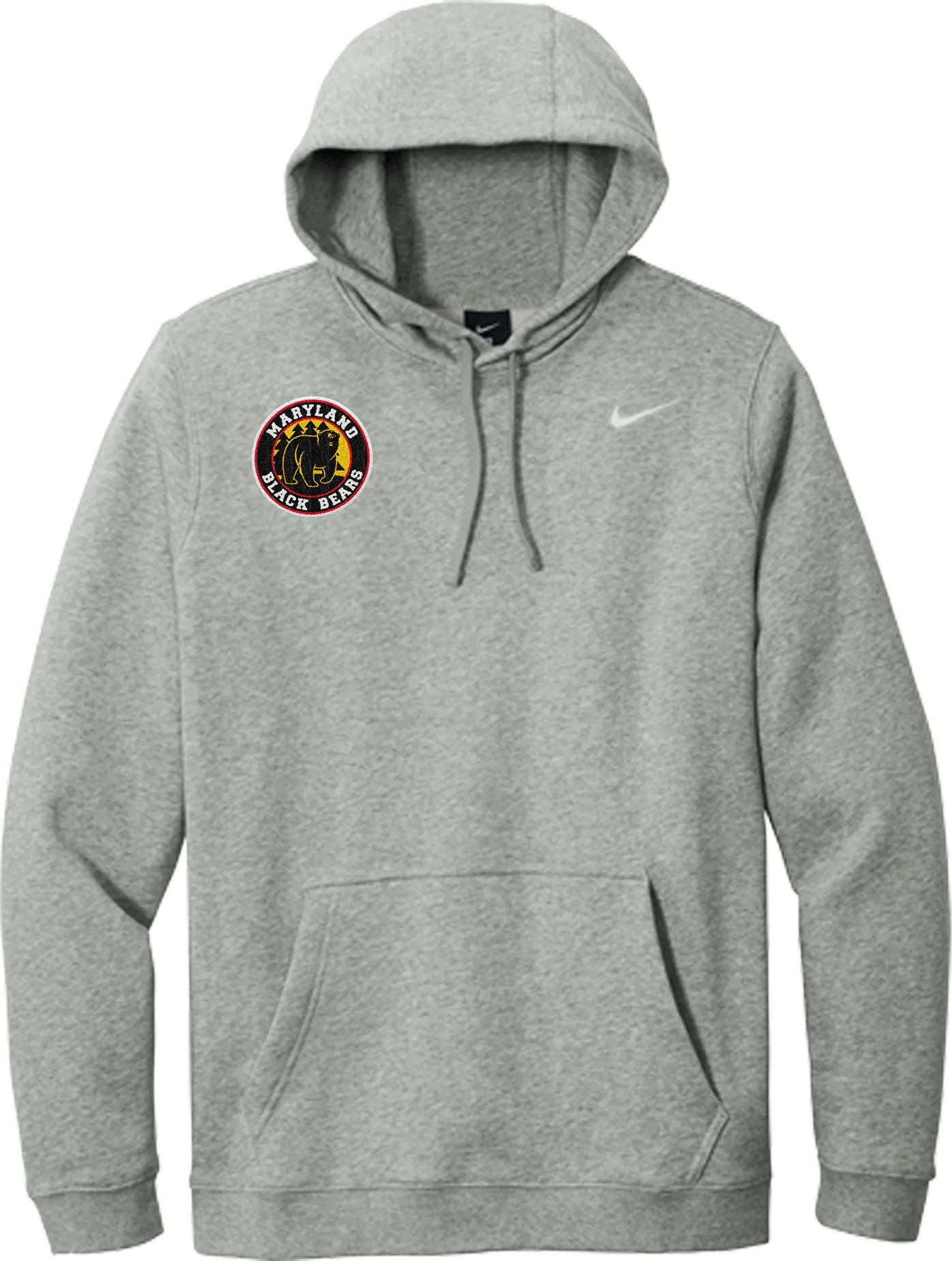 Maryland Black Bears Nike Club Fleece Pullover Hoodie