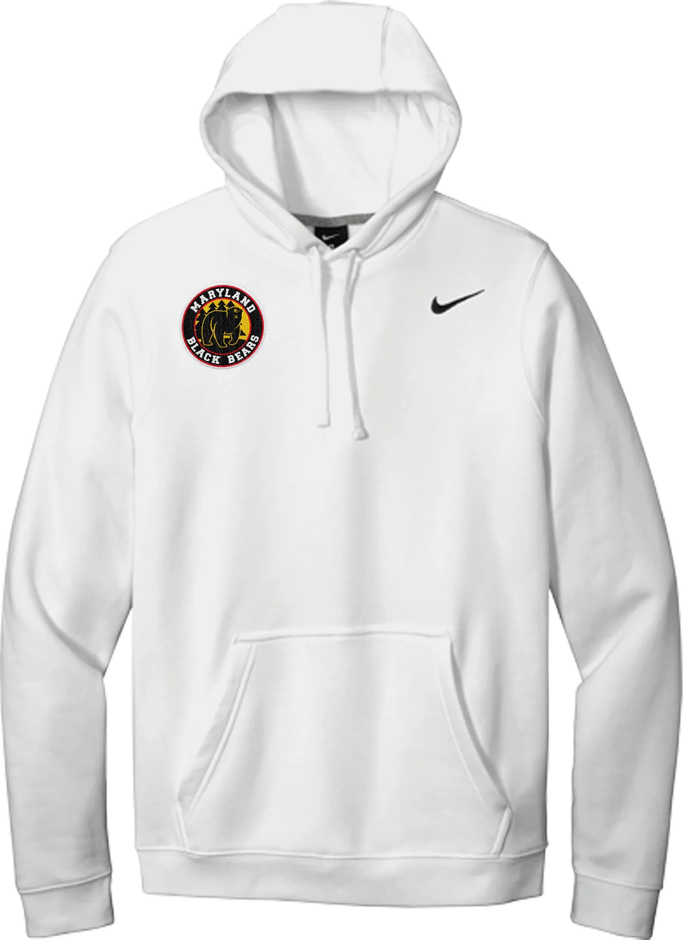 Maryland Black Bears Nike Club Fleece Pullover Hoodie