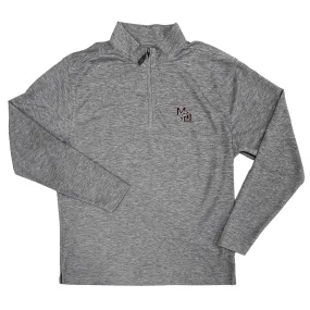 Men's 90's MSU Lightweight Heathered 1/4 Zip