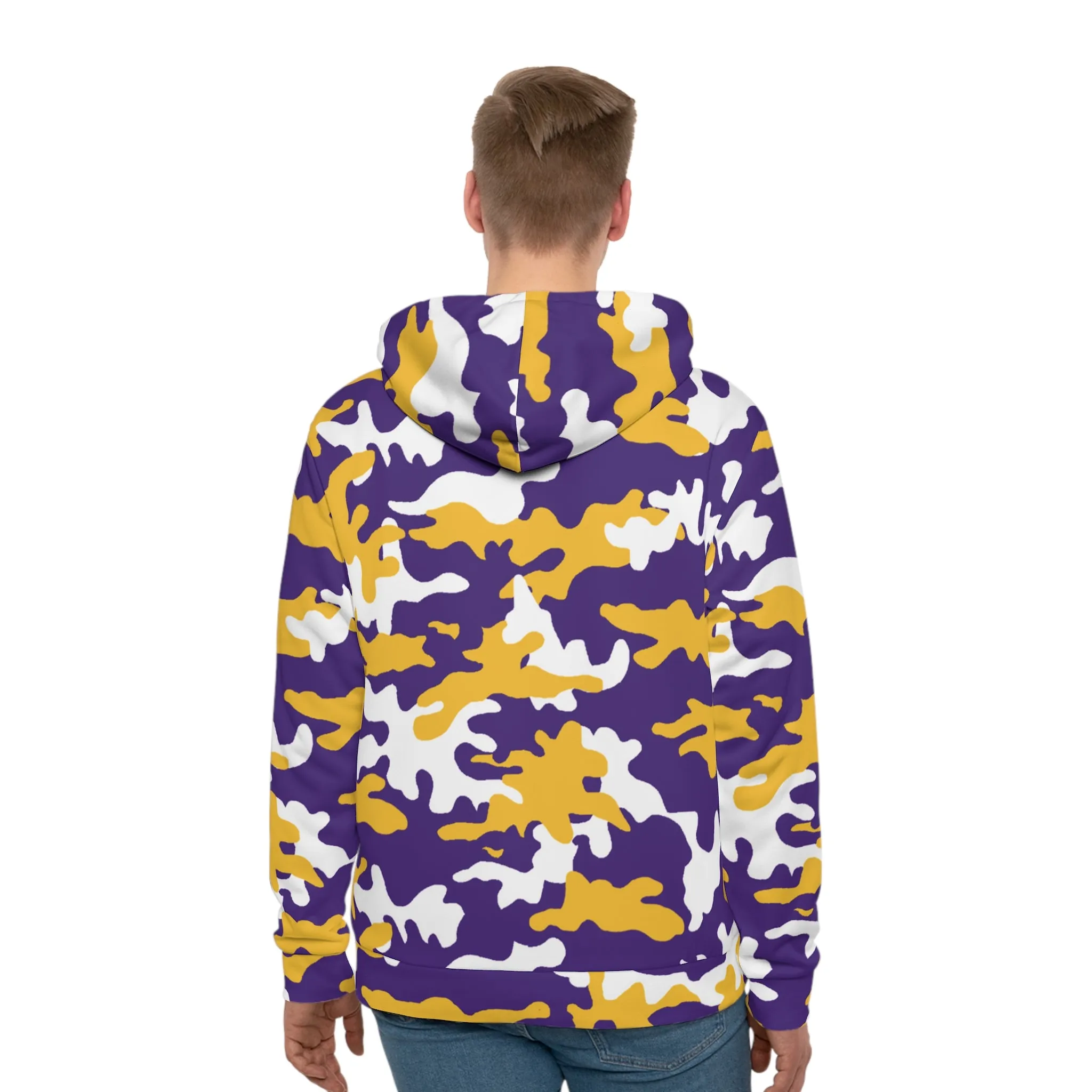 Men's Hoodie - Camo - Game Day Helmet