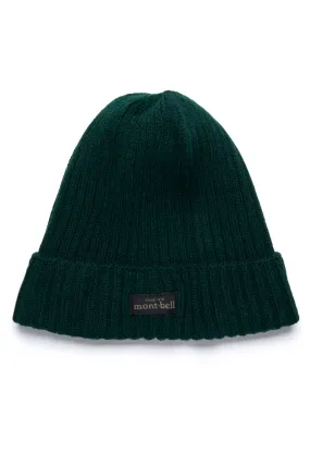 Montbell Light Rib Knit Watch Cap - Dark Green