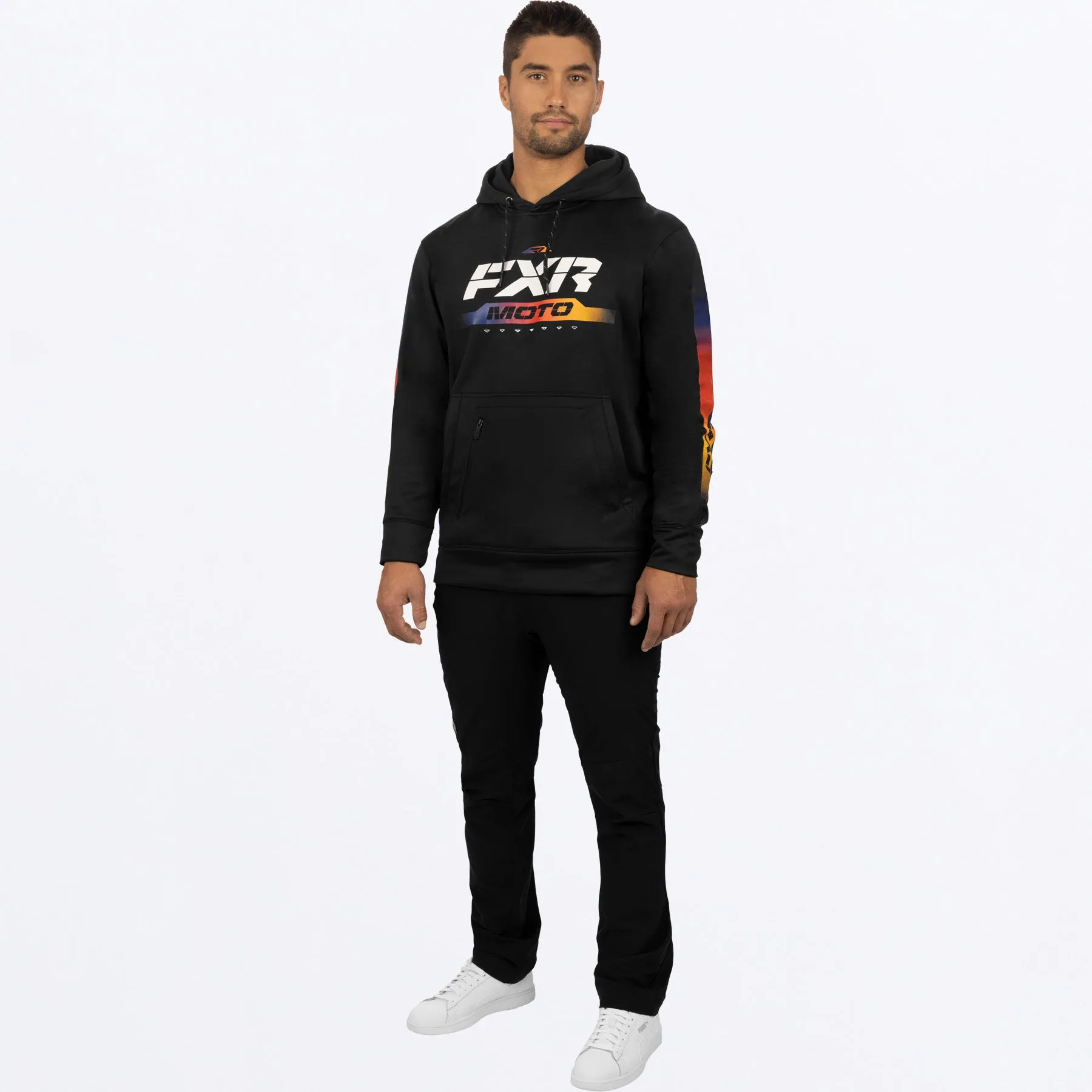 Moto Tech Pullover Hoodie