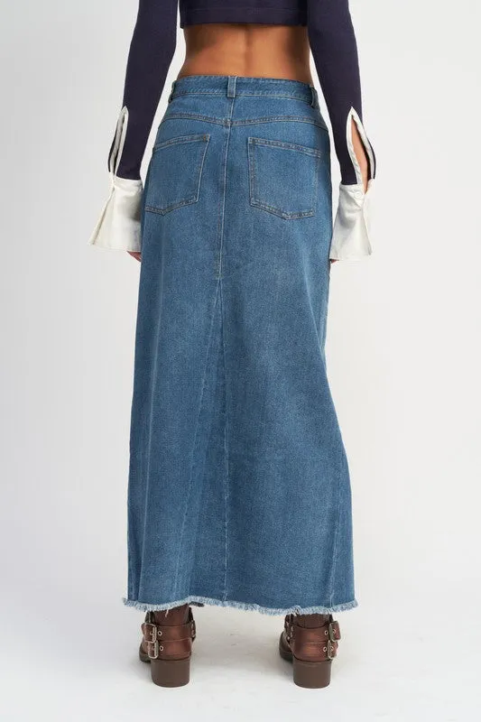 Nori Denim Skirt