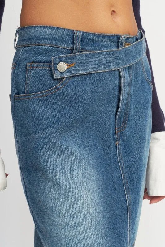 Nori Denim Skirt