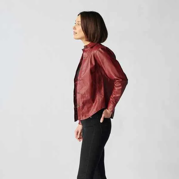 Nottingham Leather Jacket For Women