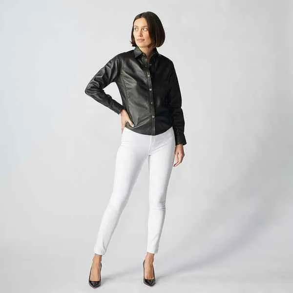 Nottingham Leather Jacket For Women