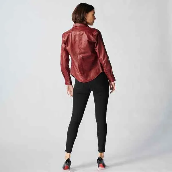 Nottingham Leather Jacket For Women