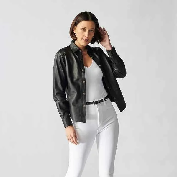 Nottingham Leather Jacket For Women