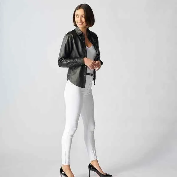 Nottingham Leather Jacket For Women