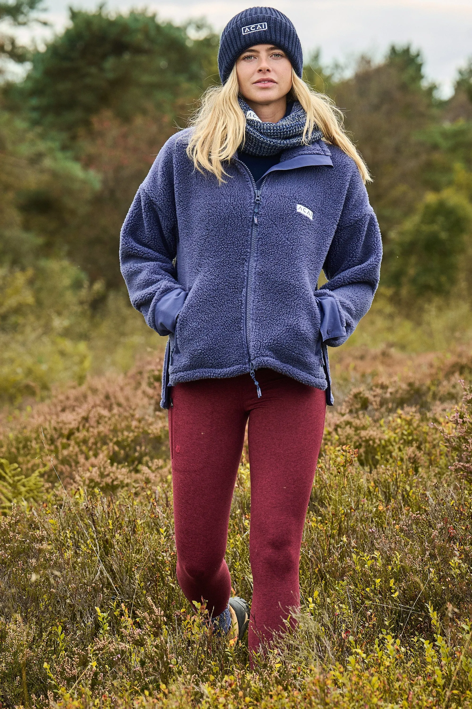 On The Go Fleece - Nightshadow Blue