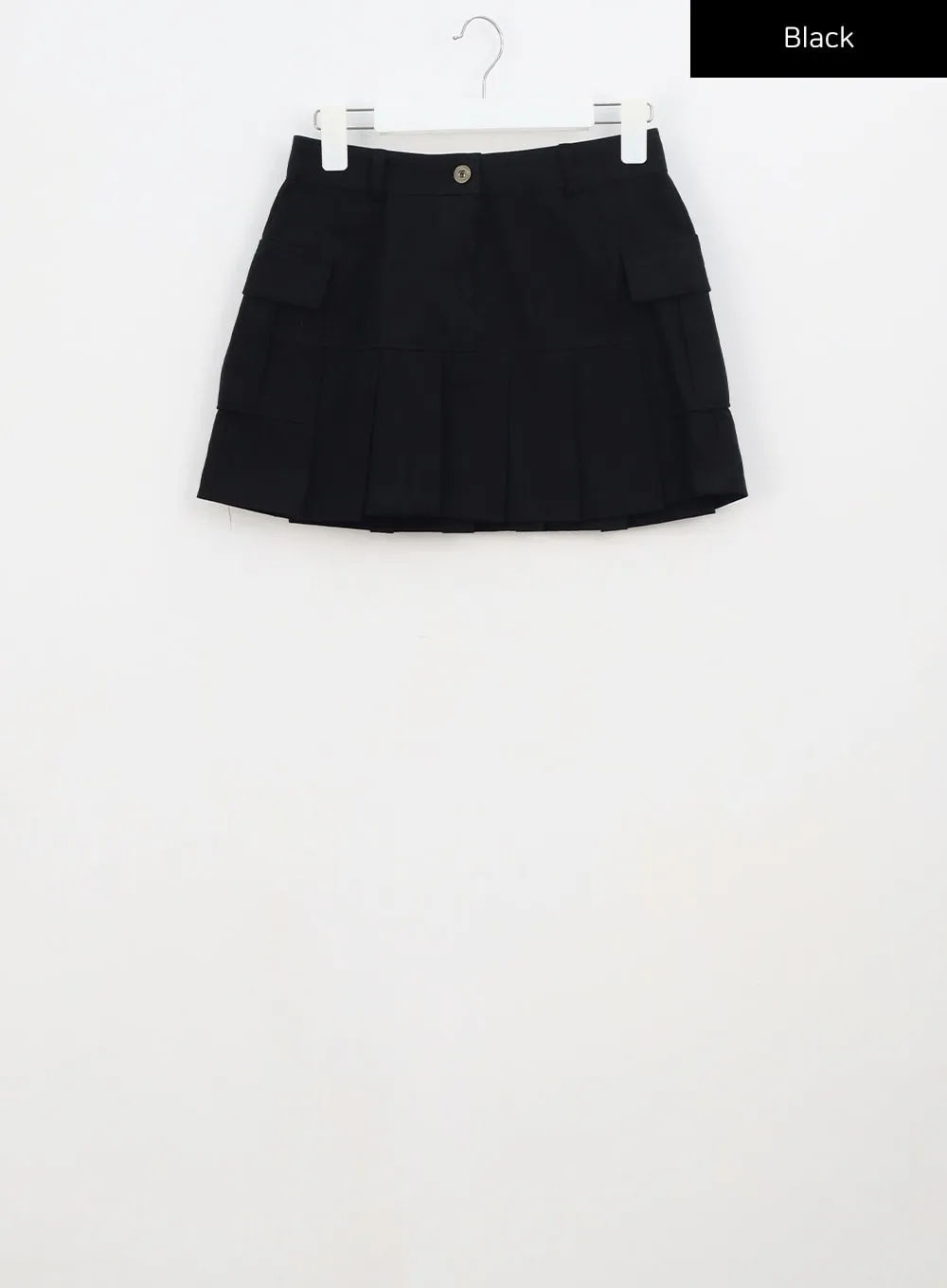 Pocket Pleated Mini Skirt CA304