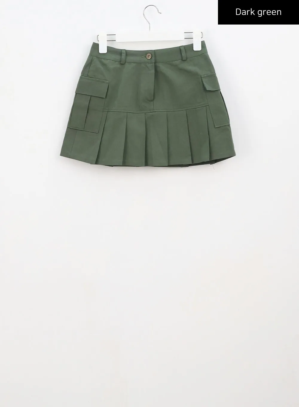 Pocket Pleated Mini Skirt CA304