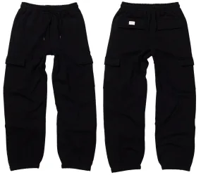 RDS Chung Cargo Self Fab Sweatpants, Black