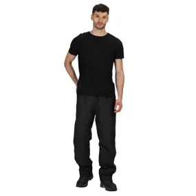 Regatta Wetherby Mens Insulated Breathable Waterproof Overtrouser - Black