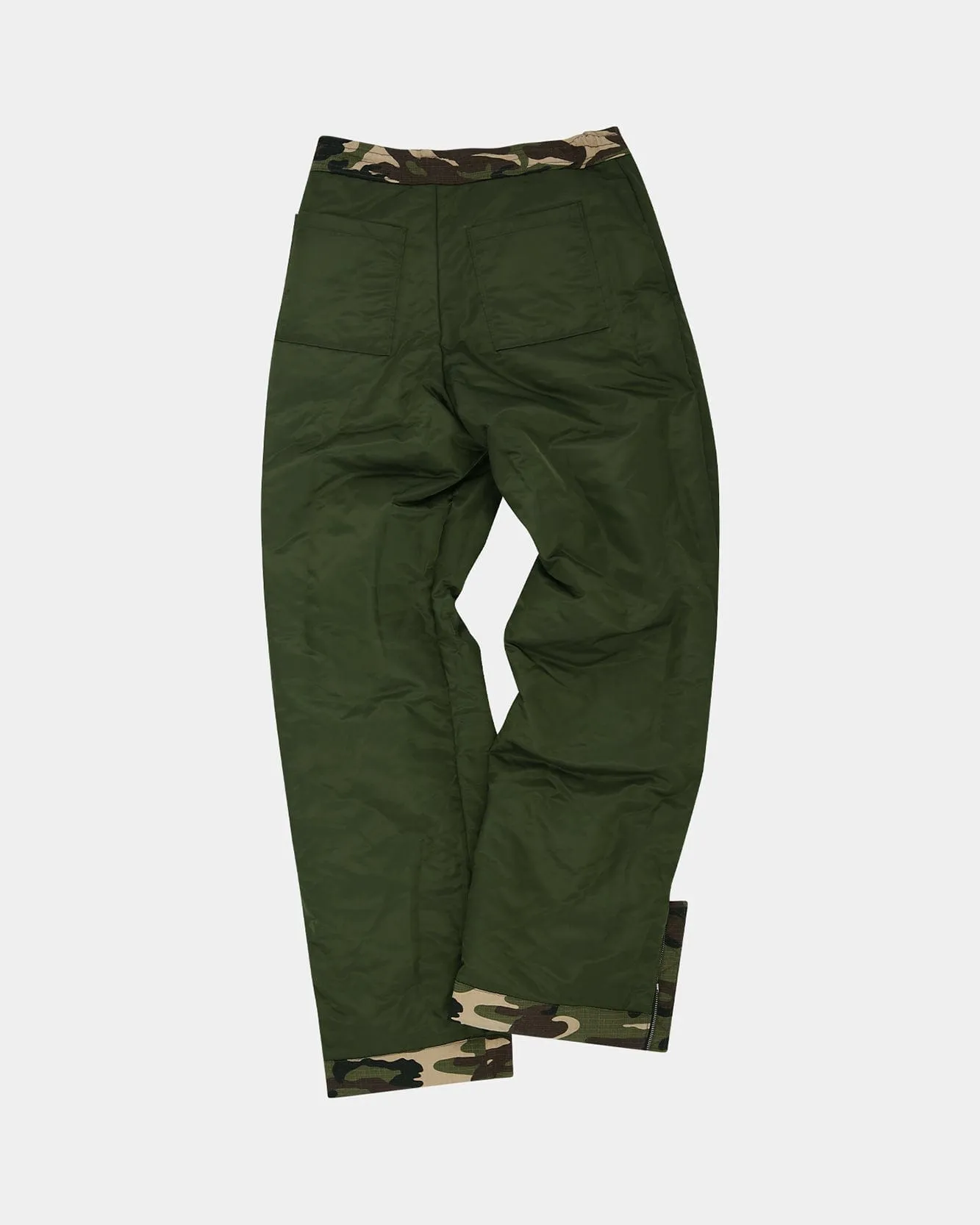 REVERSIBLE PADDED CAMOUFLAGUE CARGO PANTS apa688m(SAND)