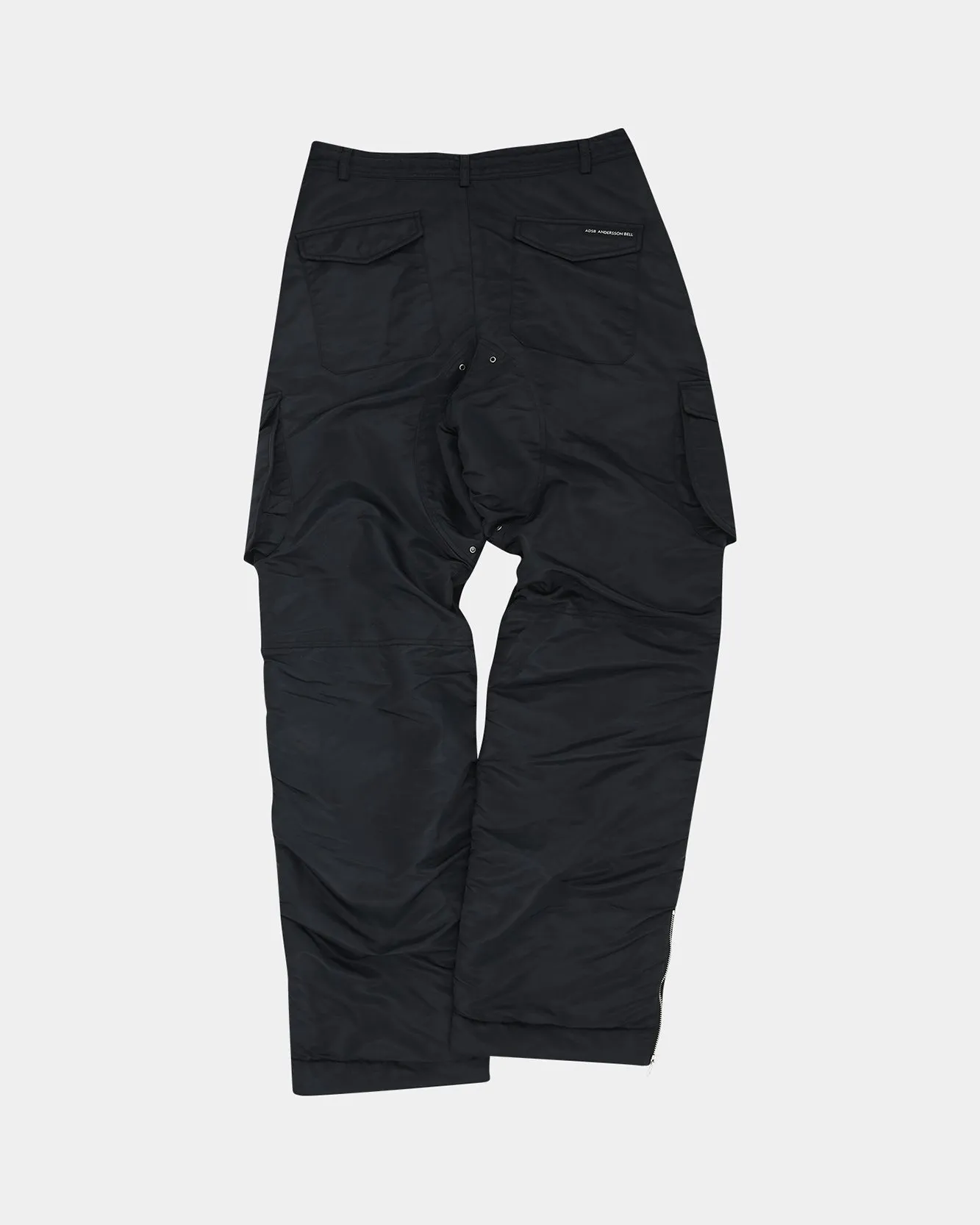 REVERSIBLE PADDED CARGO PANTS apa730m(BLACK)