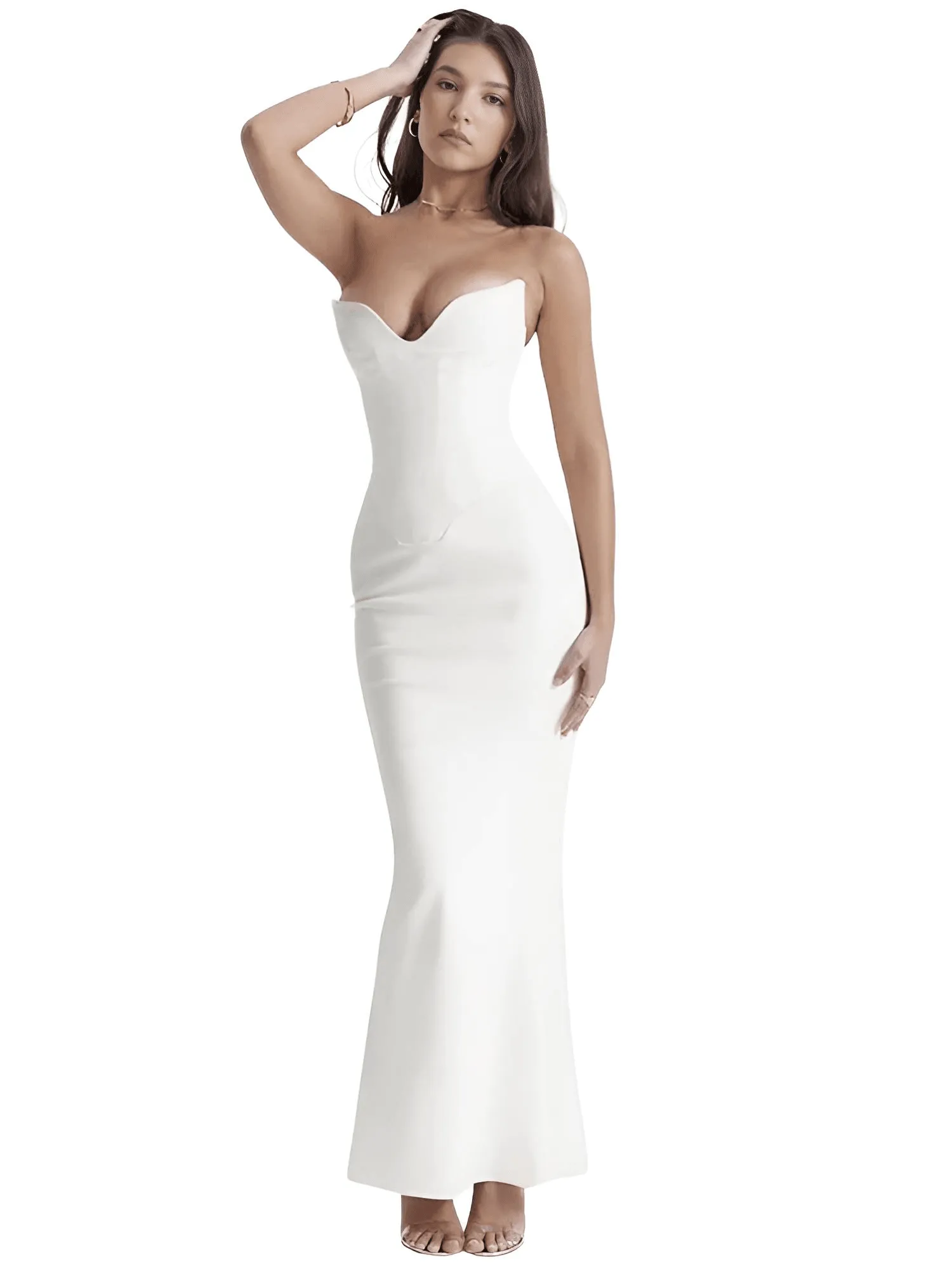 Sexy Strapless Women's Maxi Dresses