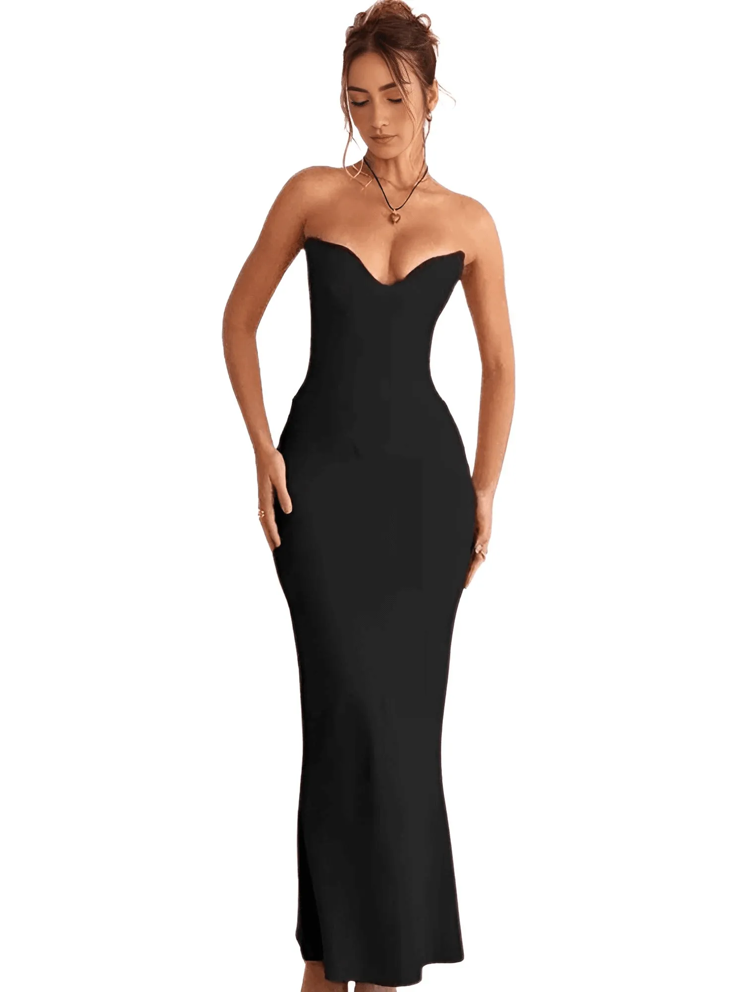 Sexy Strapless Women's Maxi Dresses