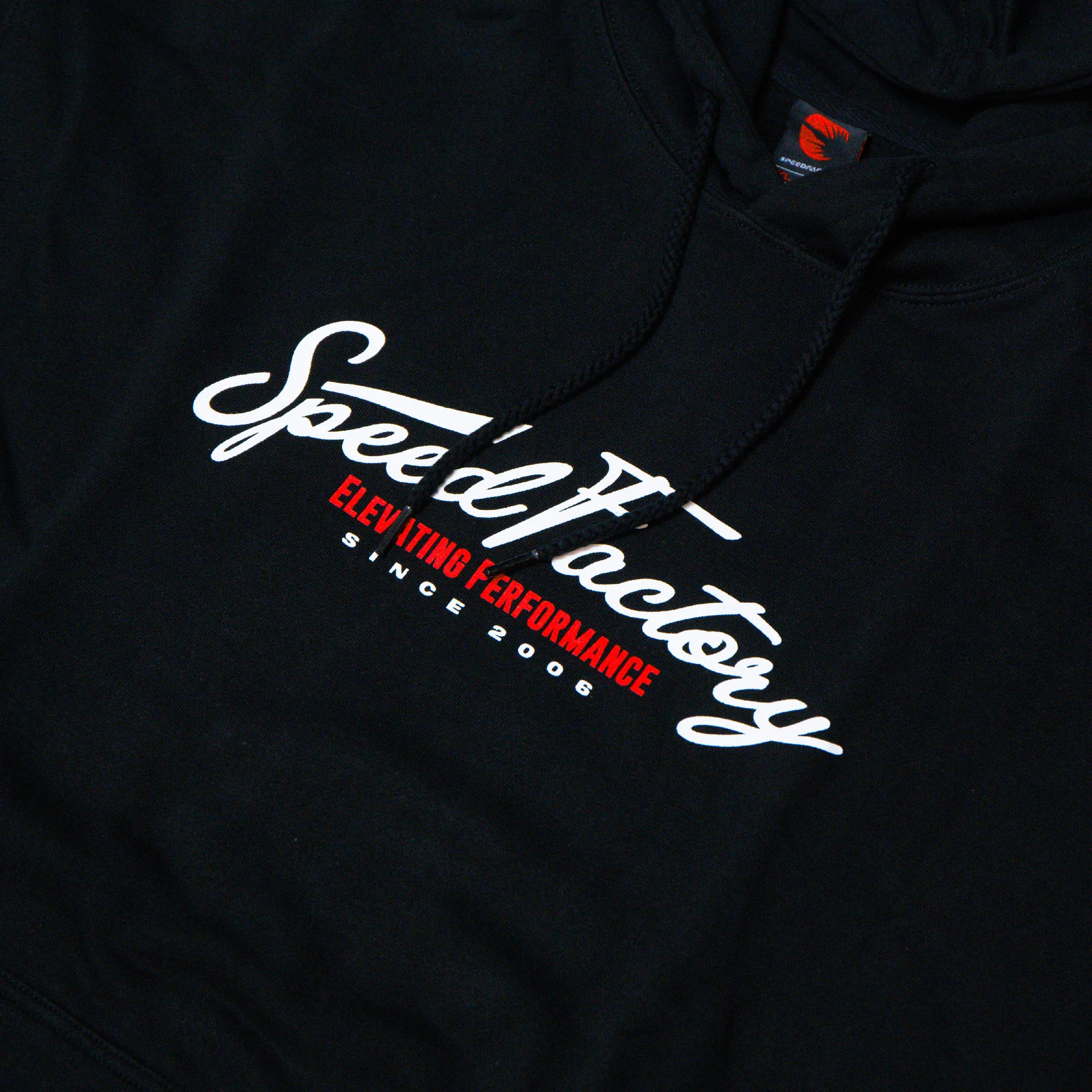 SpeedFactory Racing "Elevating Performance" Hoodie (Black)