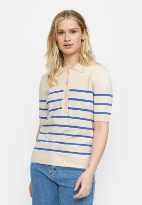 SRLea Polo Knit - Amparo Blue