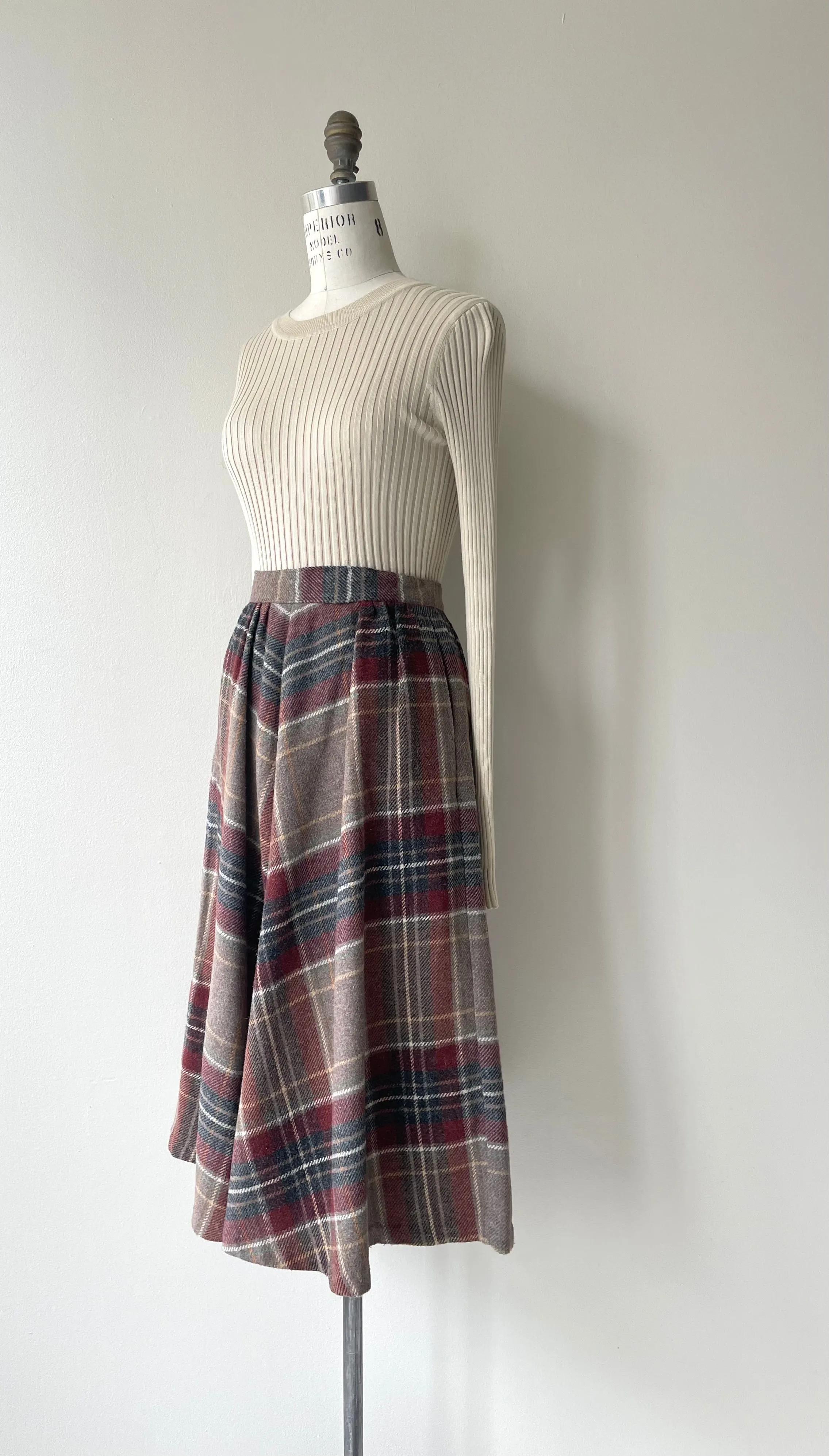 Storied Halls Skirt | 1970s