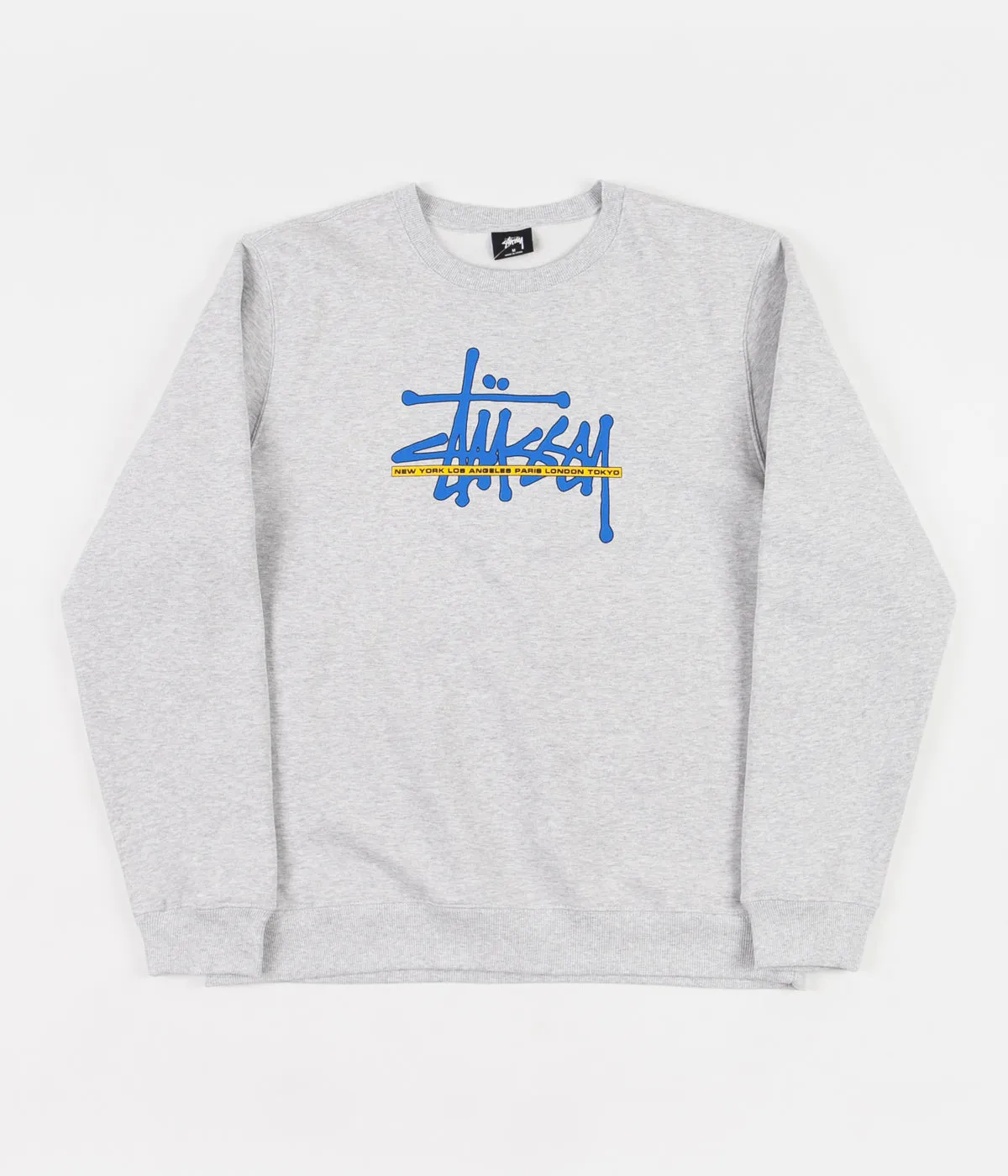 Stussy International Crewneck Sweatshirt - Ash Heather