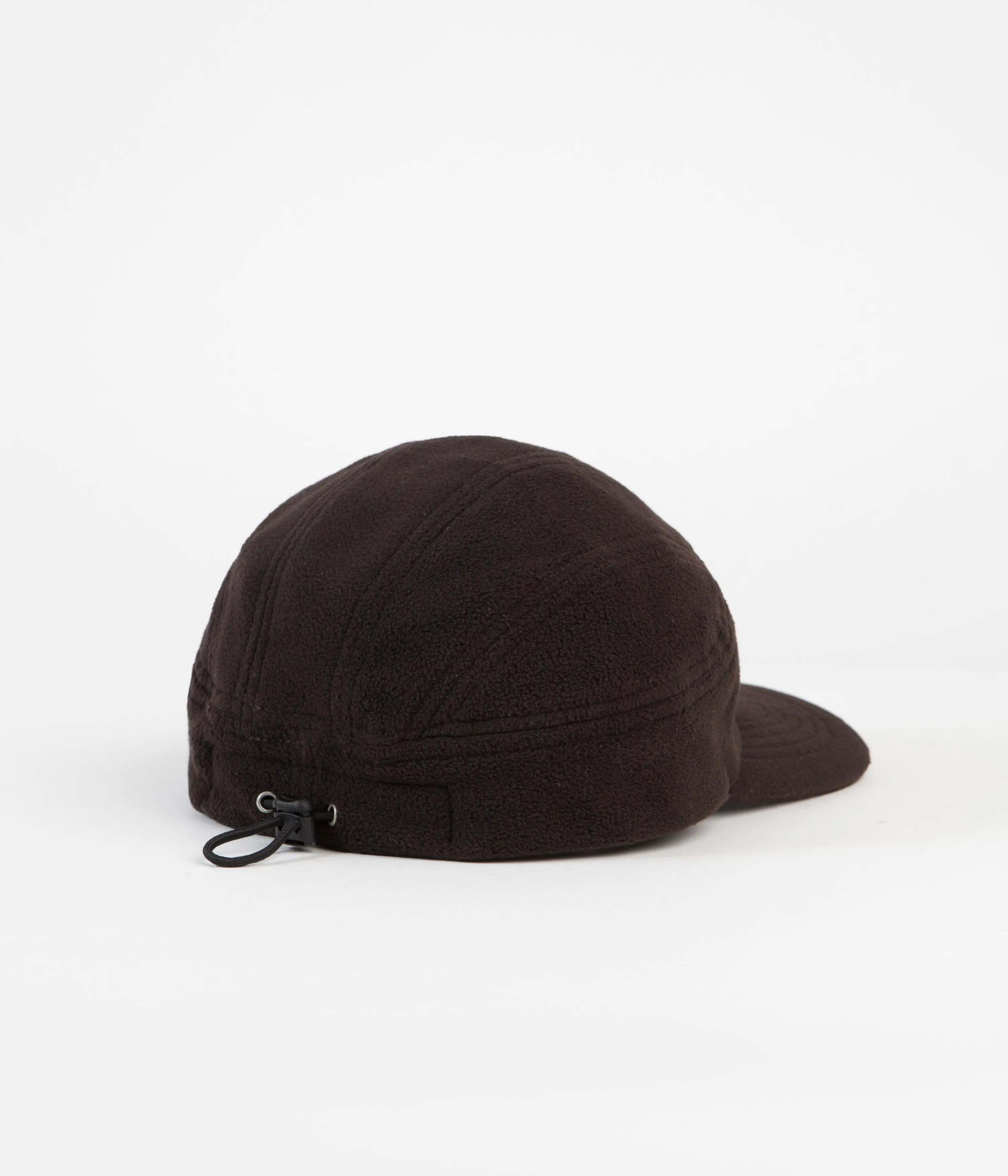 Stussy Polar Fleece Panel Runner Cap - Black