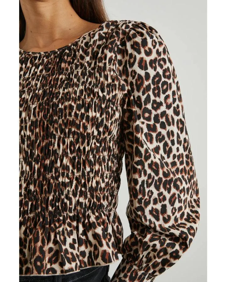 Tabi Animal Print Pullover