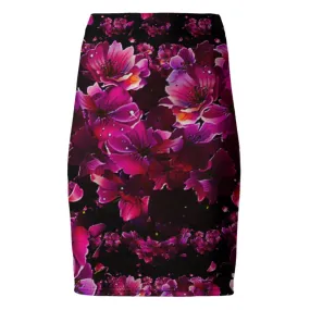 TRP Floral Print 02 Designer Pencil Mini Skirt