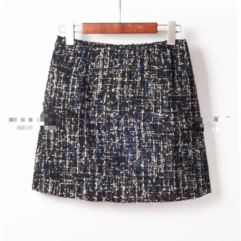 VenusFox Fashion Sequins High Waist Mini Skirt