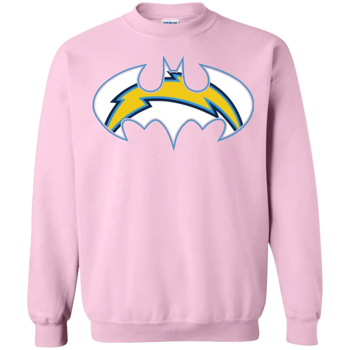 We Are The Los Angeles Chargers Batman Nfl Mashup Crewneck Pullover Sweatshirt