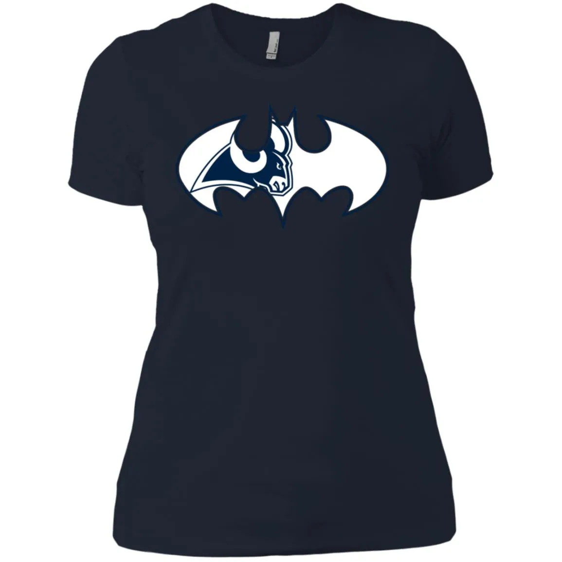 We Are The Los Angeles Rams Batman Nfl Mashup Women Cotton T-Shirt