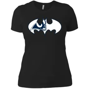 We Are The Los Angeles Rams Batman Nfl Mashup Women Cotton T-Shirt