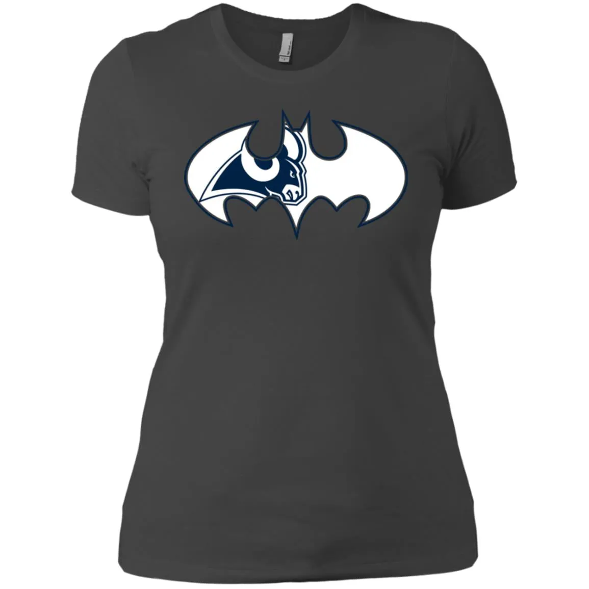 We Are The Los Angeles Rams Batman Nfl Mashup Women Cotton T-Shirt