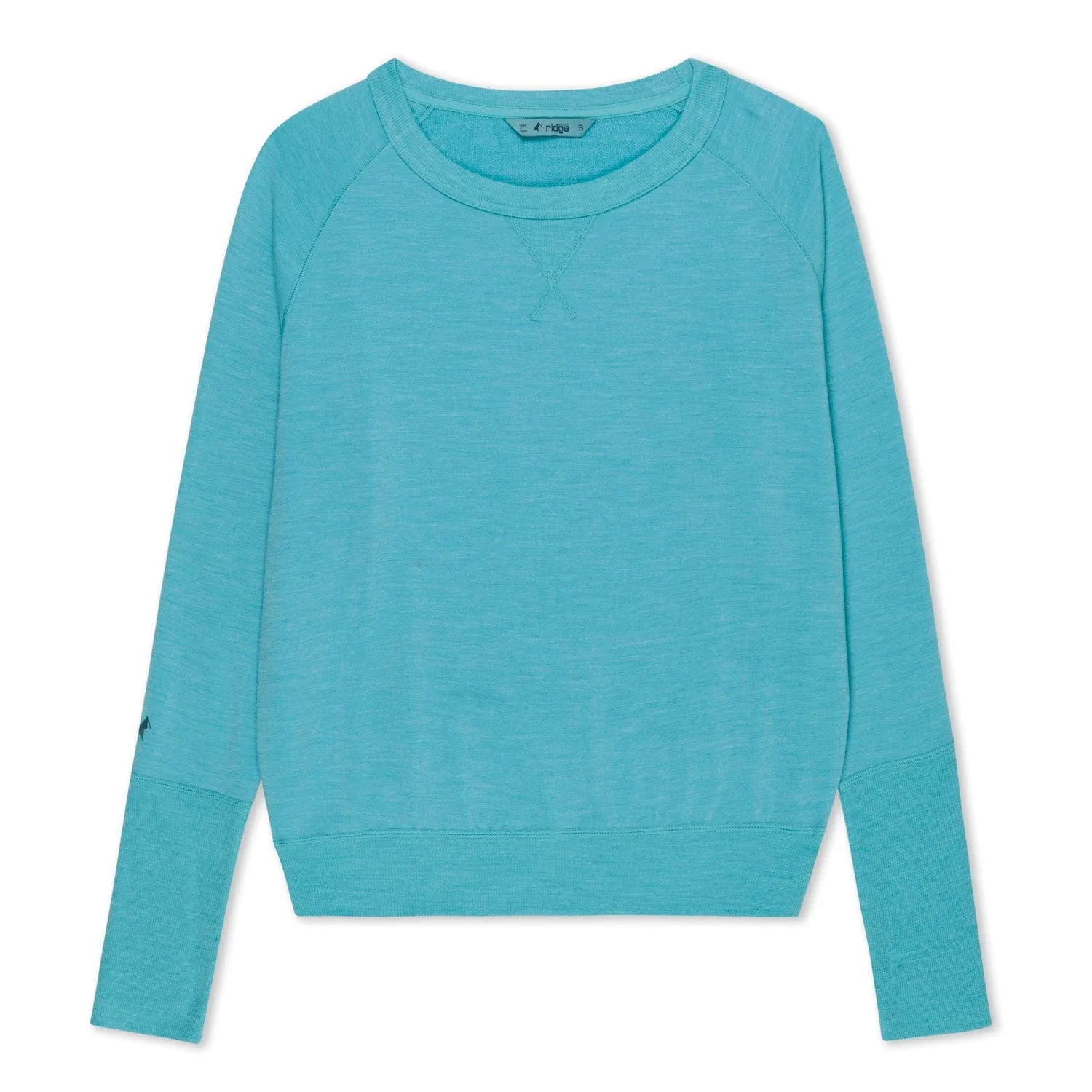 Women's Natural Tencel Merino Wool Crew Sweatshirt