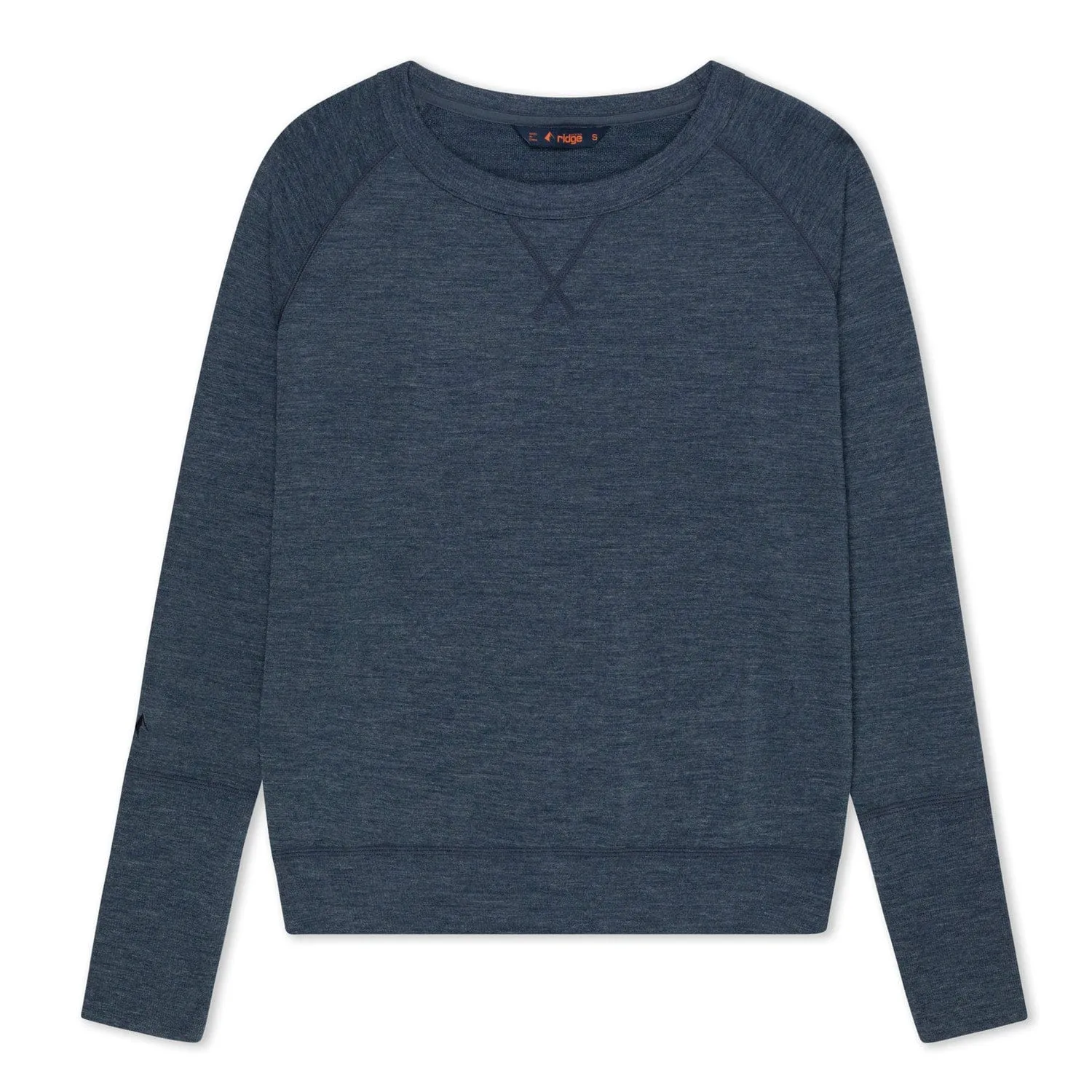 Women's Natural Tencel Merino Wool Crew Sweatshirt