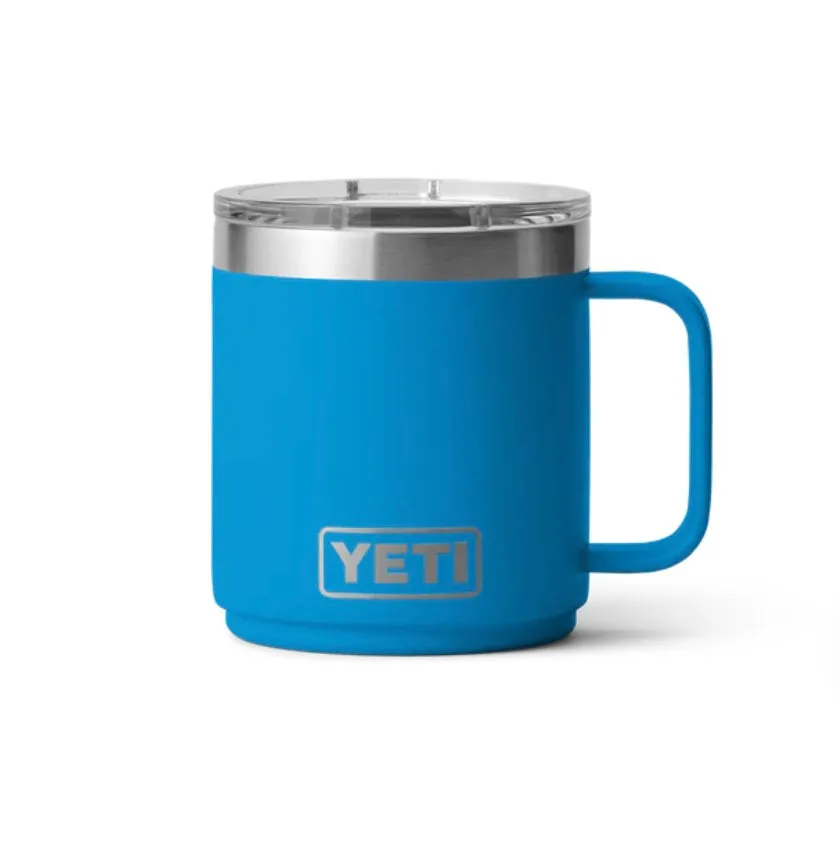 Yeti Rambler 10oz Mug - Big Wave Blue