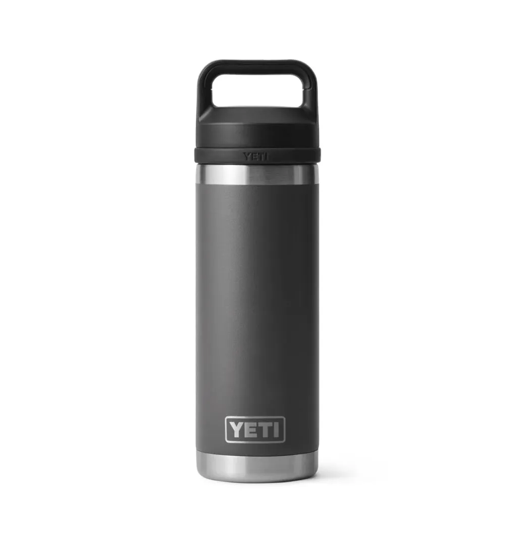 Yeti Rambler 18oz Bottle Chug - Charcoal