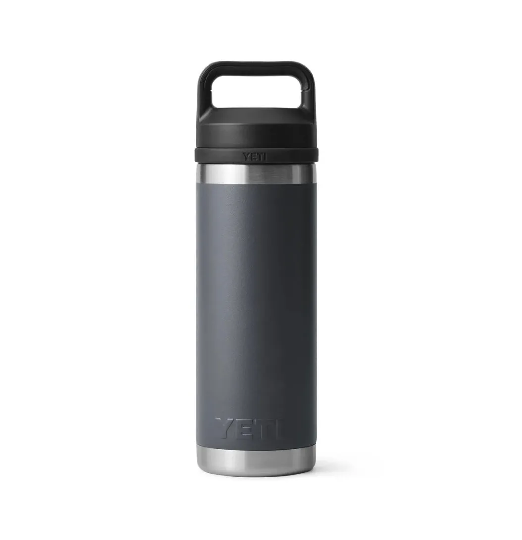 Yeti Rambler 18oz Bottle Chug - Charcoal